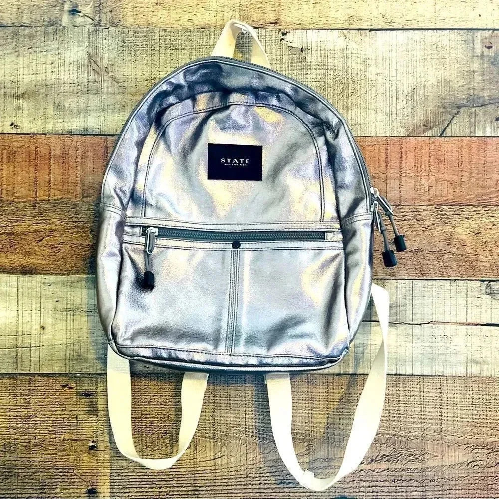 State Kane Metallic Backpack - Picture 3 of 10